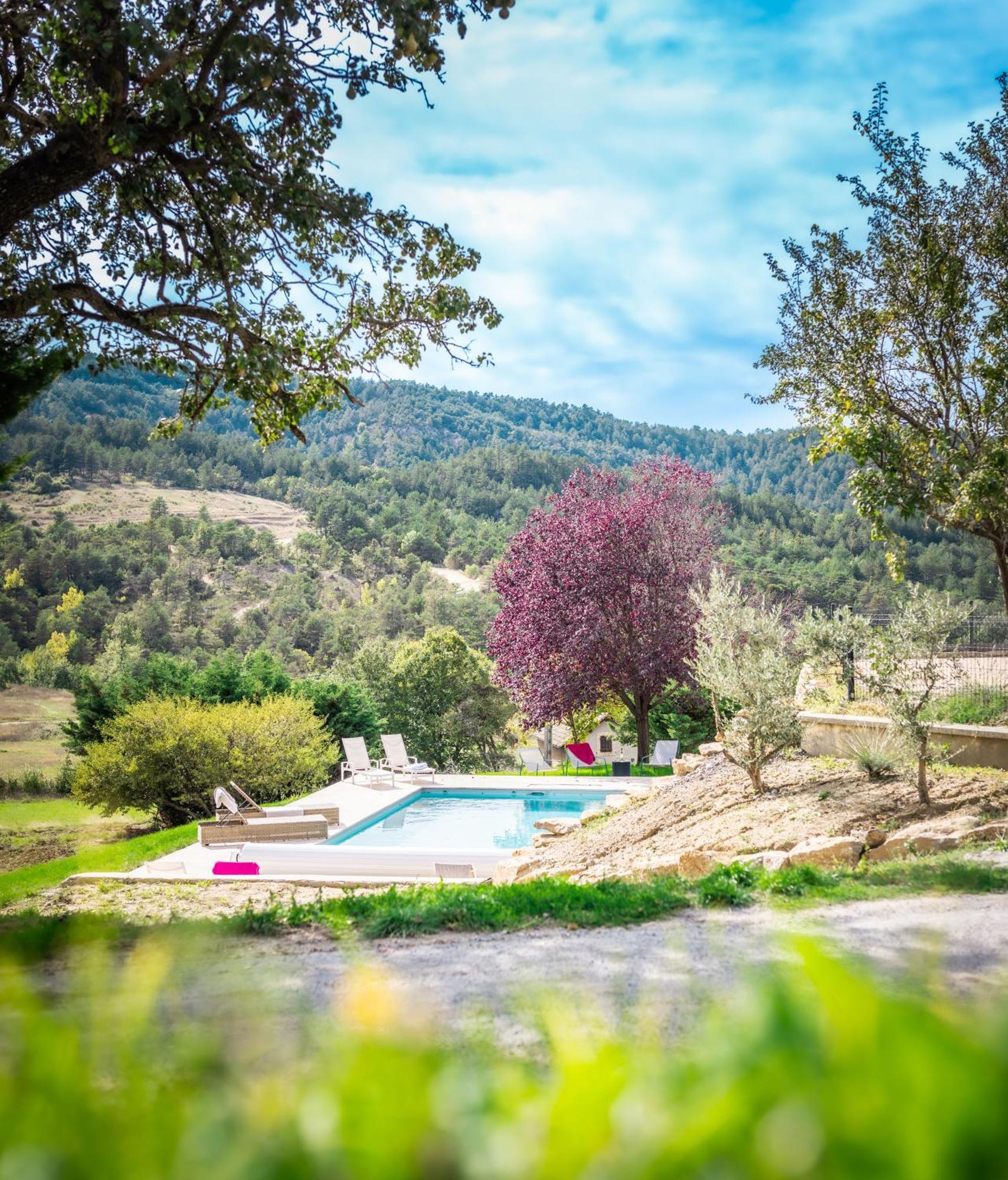 Domaine De Prefaissal Bed and Breakfast Mezel  Exteriör bild