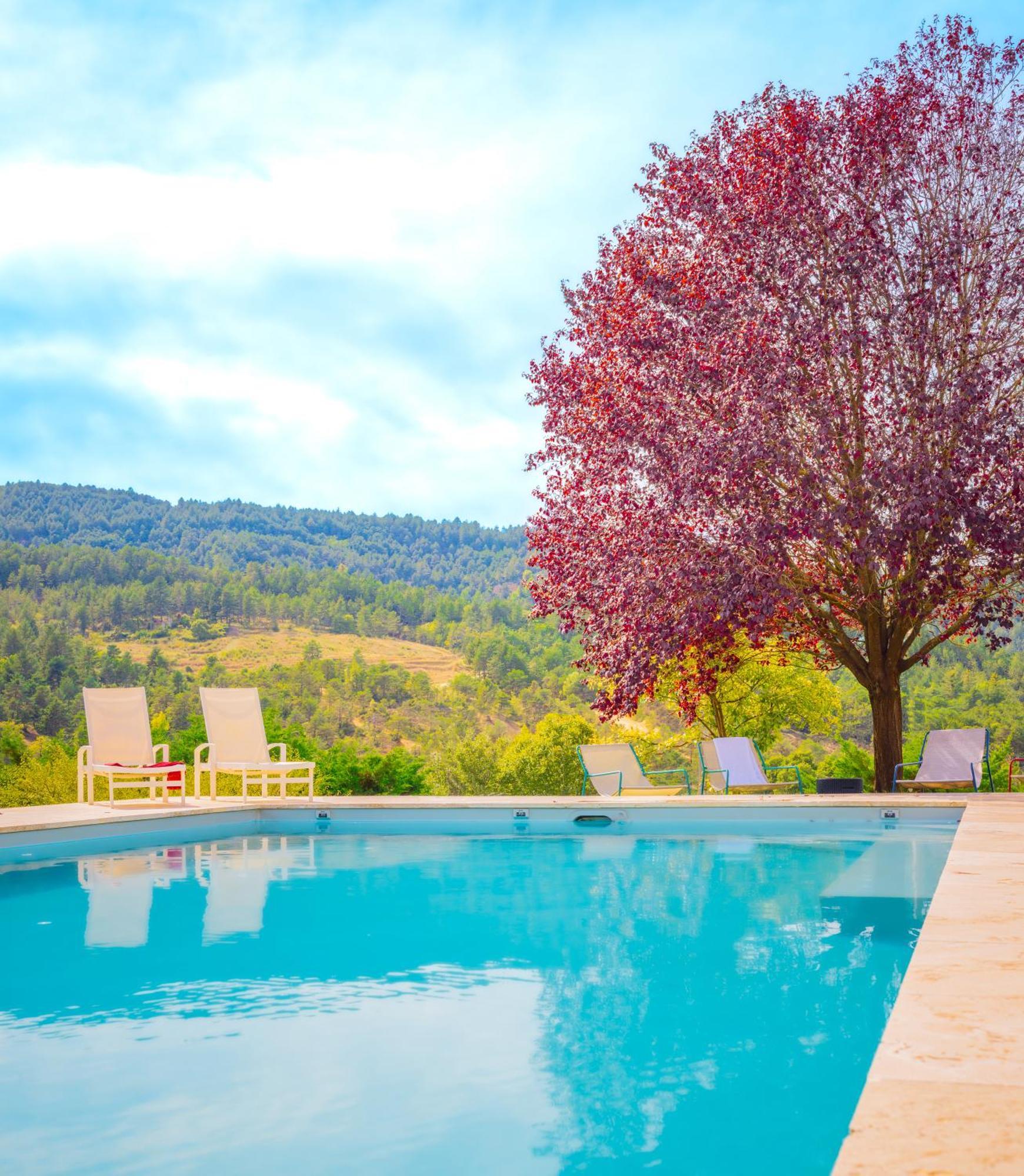 Domaine De Prefaissal Bed and Breakfast Mezel  Exteriör bild